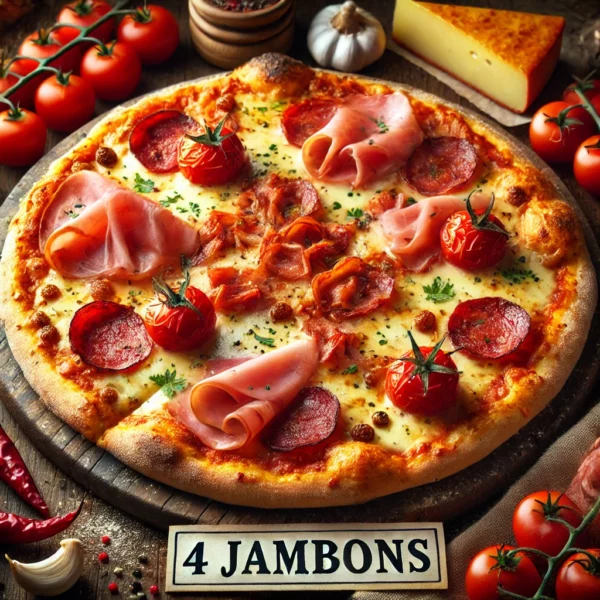PIZZA 4 JAMBONS JUNIOR