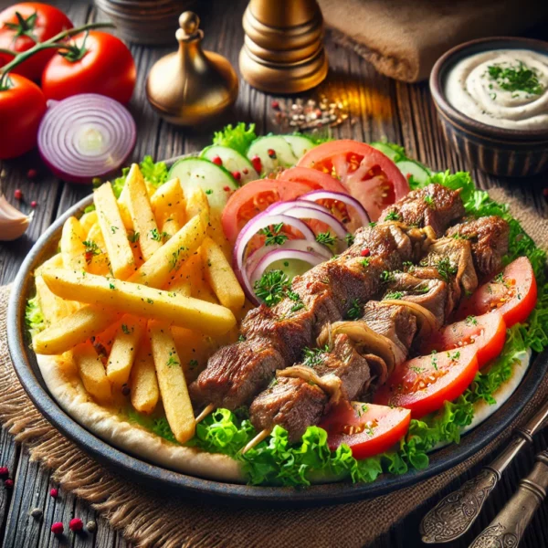 Assiette 2 viandes au choix