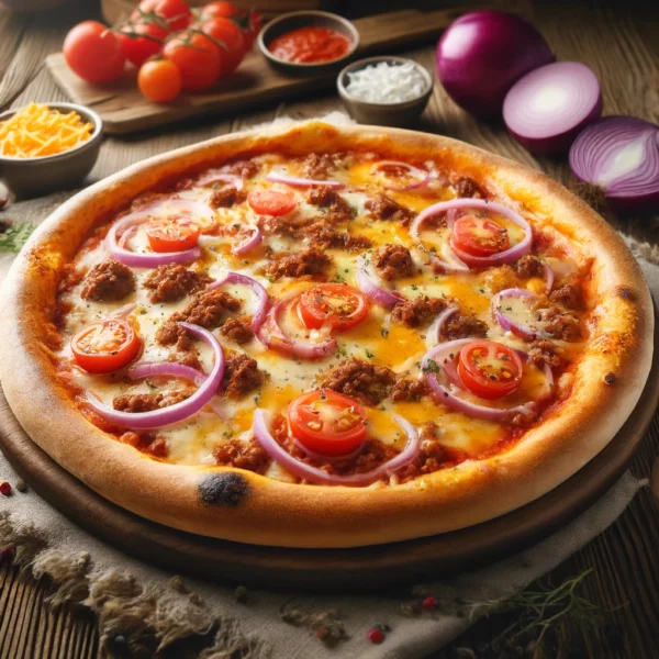 PIZZA BURGER MEGA