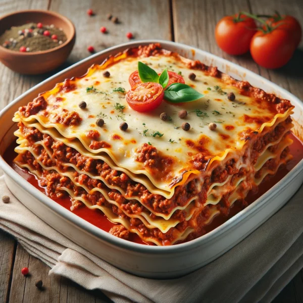 Lasagne à la Bolognaise