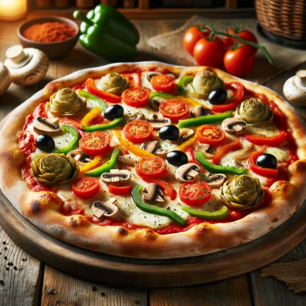 PIZZA VÉGÉTARIENNE SENIOR